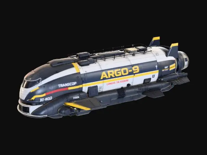 3D model for Argo-9 Tanker