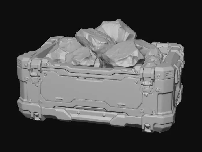 3D model for Iron Ore Container