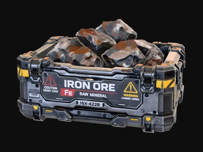 3D model for Iron Ore Container