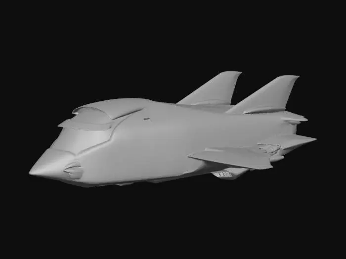 3D model for RAE-2077