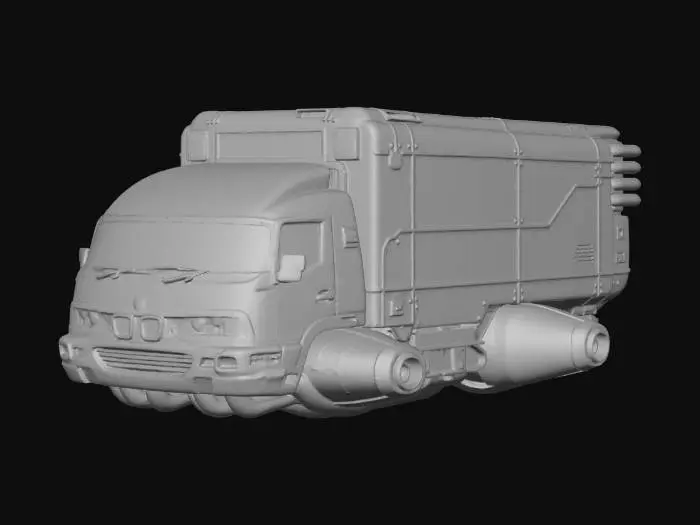 3D model for BMWH-Hauler