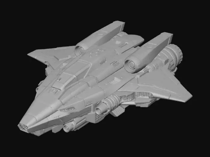 3D model for Starfighter