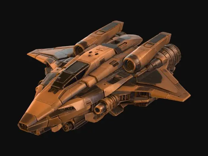3D model for Starfighter