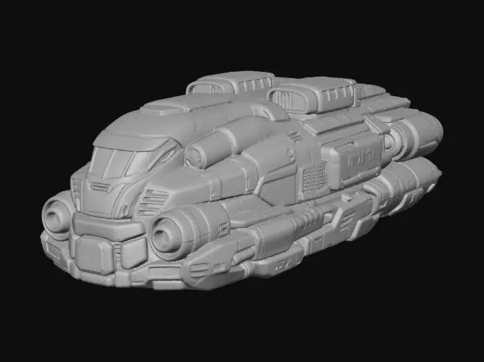 3D model for CA-07 Skycarrier
