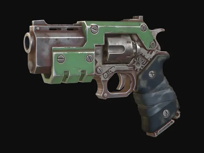 3D model for Gearbound Revolver