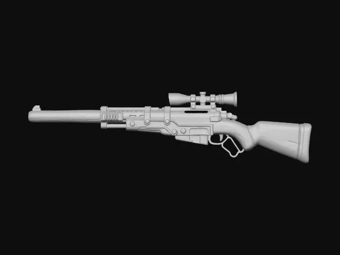 3D model for Rustbound Sniper Rifle