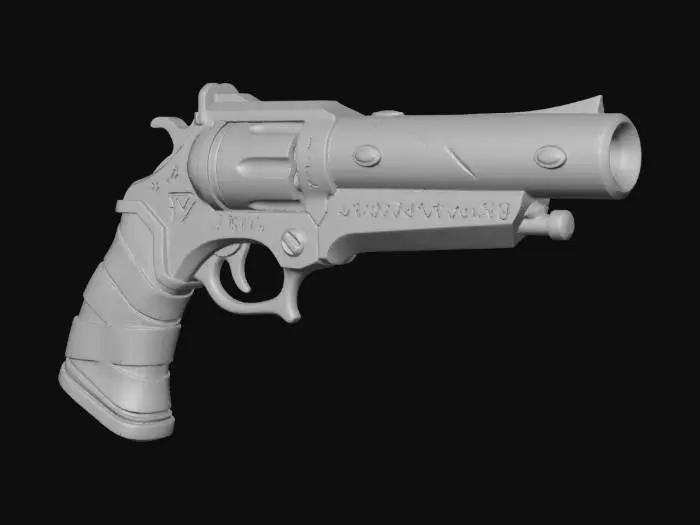 3D model for Azure Sigil Revolver