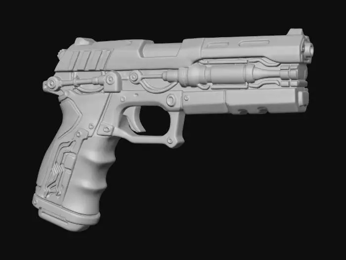 3D model for Neon Circuit Blaster