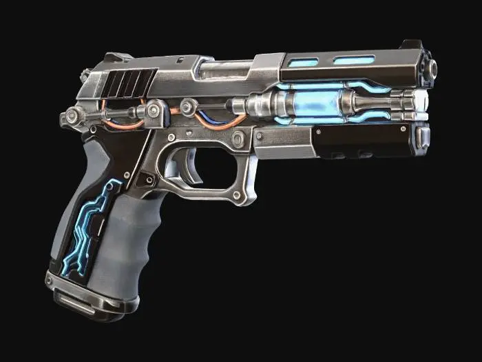 3D model for Neon Circuit Blaster