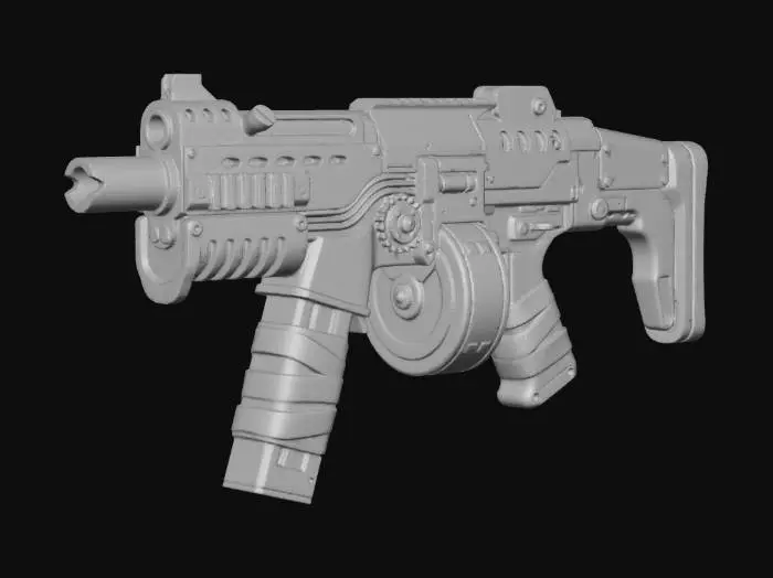3D model for Scrapfire Assault Blaster