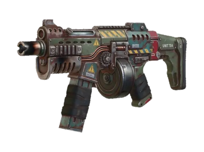 Scrapfire Assault Blaster - Guns 3D model, vytvořený pomocí AI