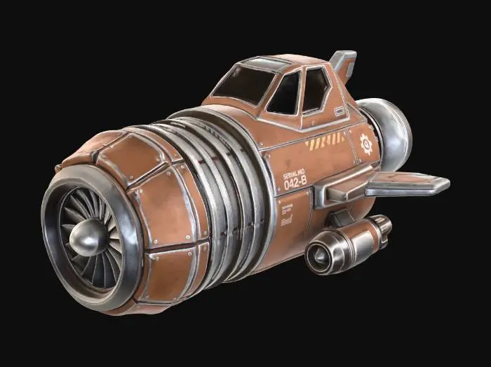 3D model for Rusted Voyager