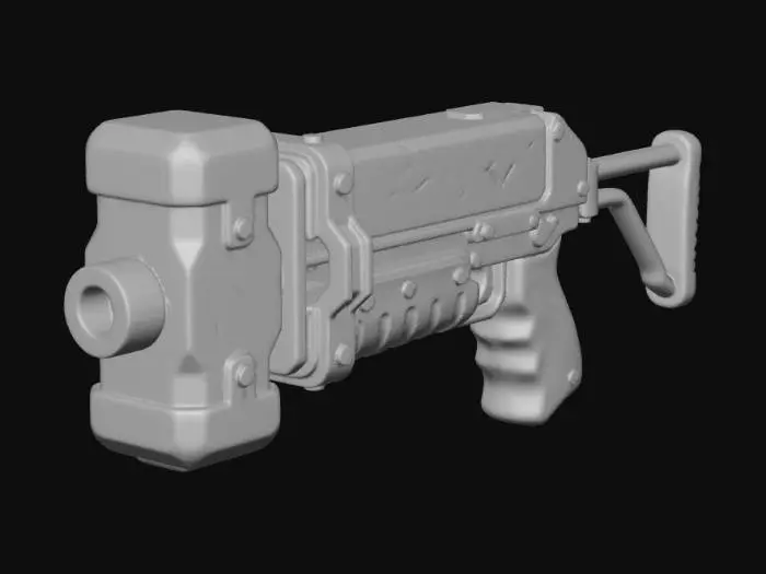 3D model for Rustbound Hazard Blaster
