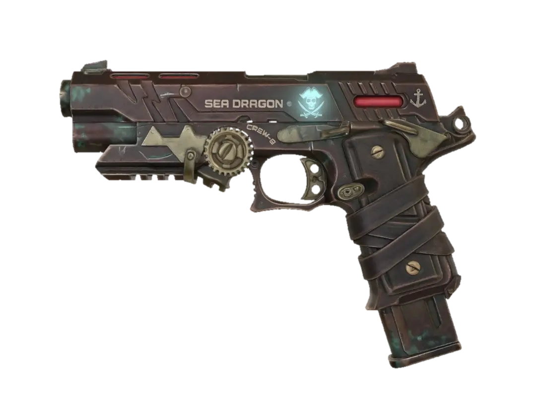 Cogbound Blaster - Tag 3D model, vytvořený pomocí AI