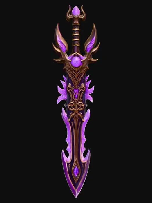 3D model for Voidfire Blade