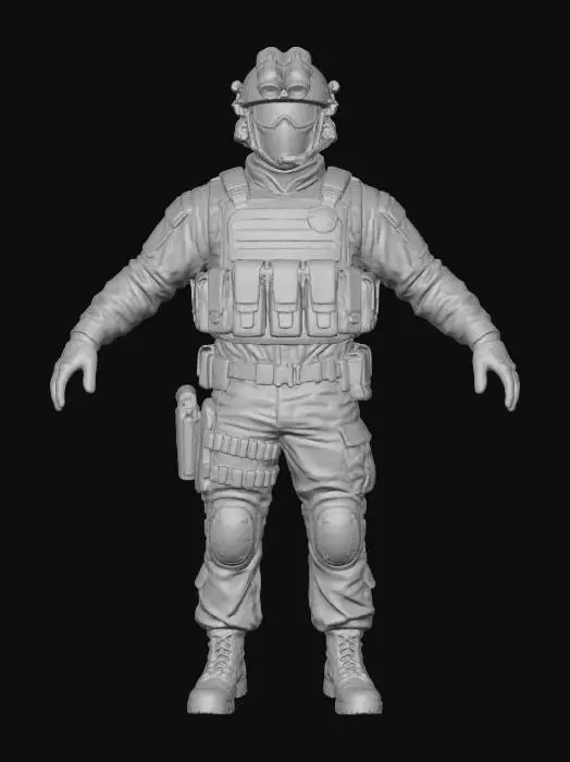 3D model for Tactical Operator