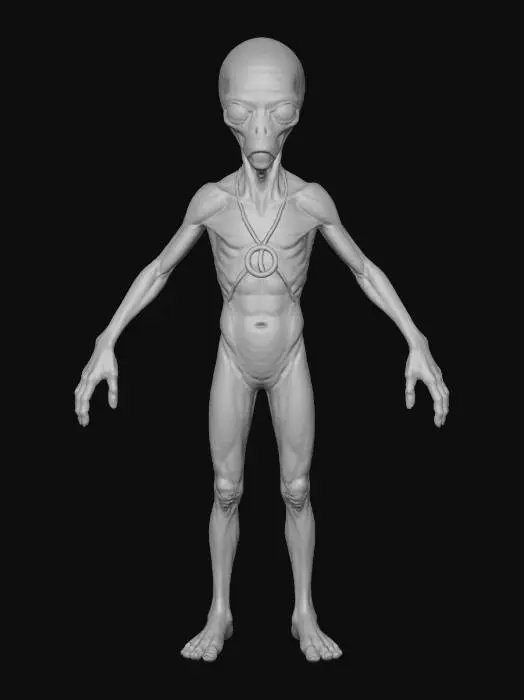 3D model for Alien Peacekeeper, #villain#