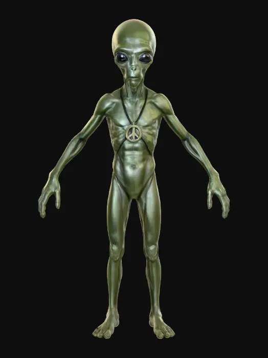 3D model for Alien Peacekeeper, #villain#