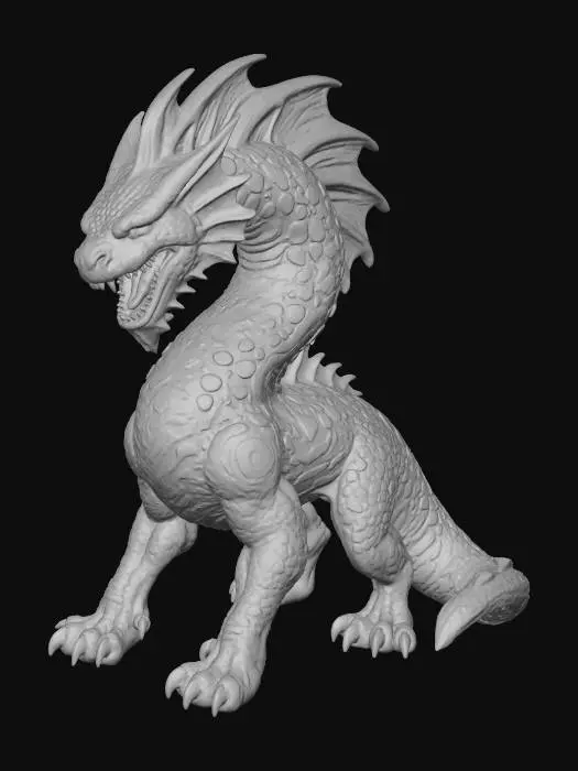 3D model for Azure Serpent
