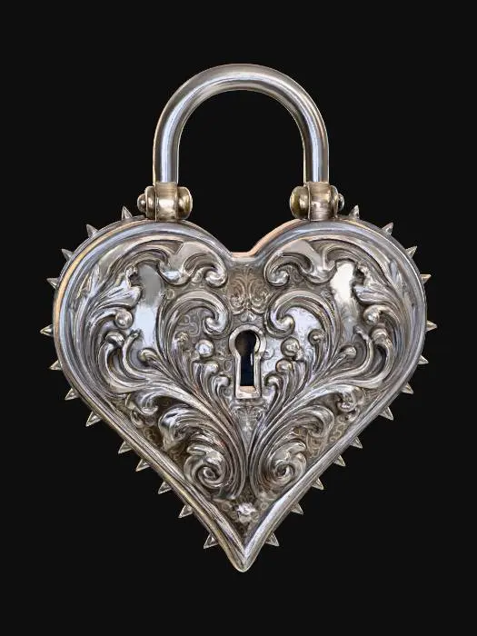 3D model for Locked Heart