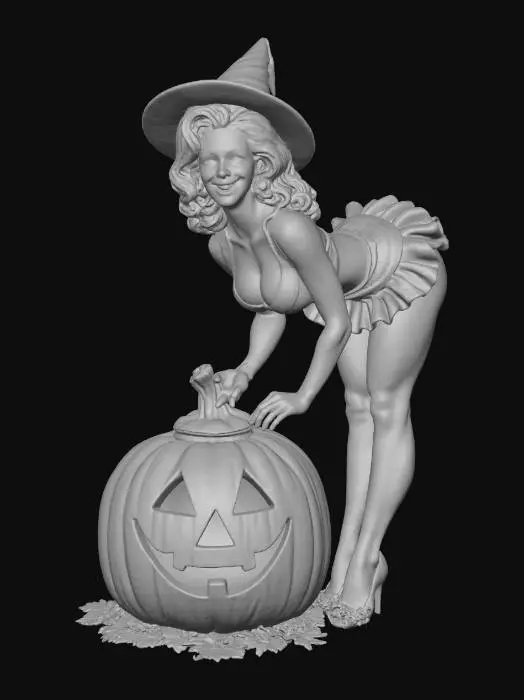 3D model for Witching Hour Charm, #Halloween2025#