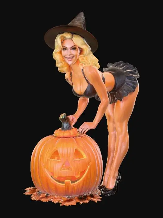 3D model for Witching Hour Charm, #Halloween2025#