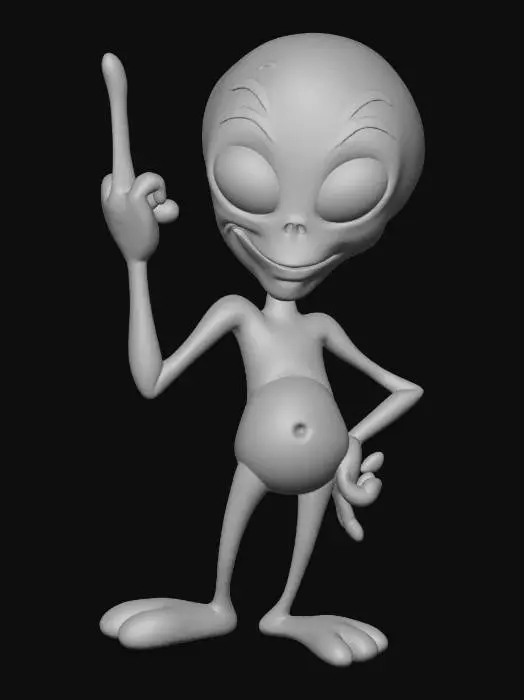 3D model for Alien, #Halloween2025#