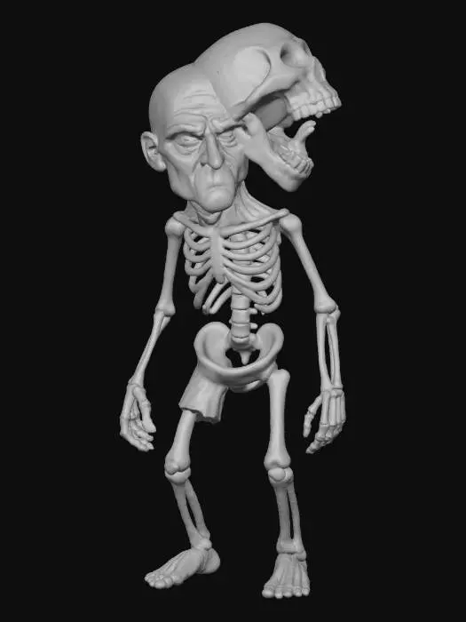 3D model for Dual Identity, #Halloween2025#