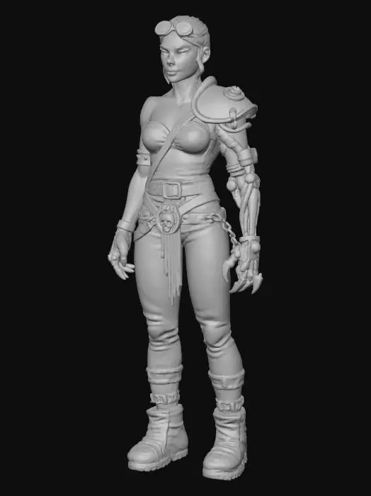 3D model for Post-Apocalyptic Explorer
