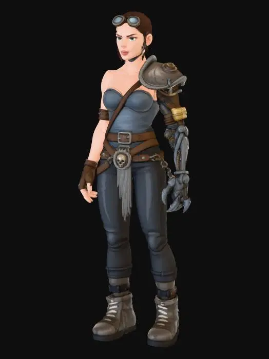 3D model for Post-Apocalyptic Explorer