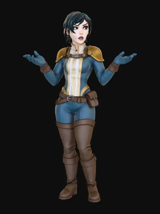 3D model for Explorer's Dilemma