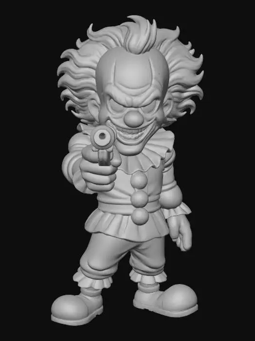 3D model for Clown Showdown
