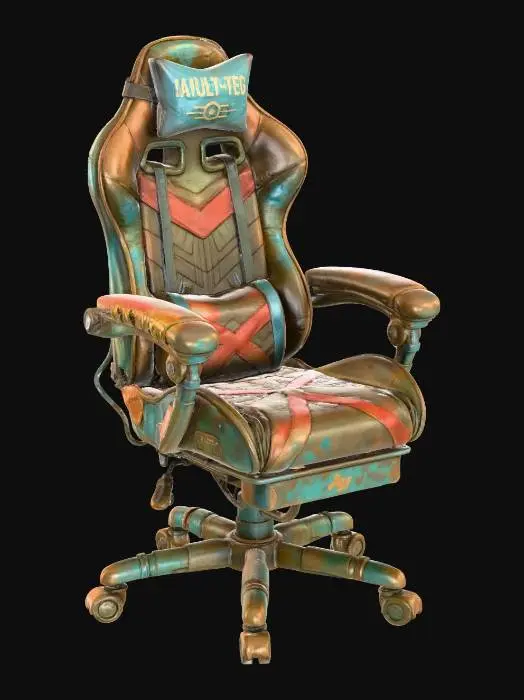 3D model for Post-GamingChair