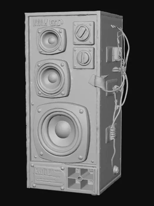 3D model for Post-Speaker