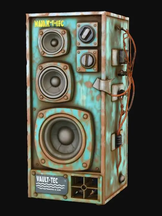 3D model for Post-Speaker