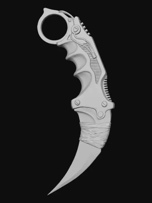 3D model for Post-Karambit