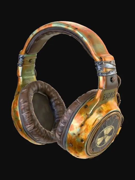 3D model for Post-Headphones