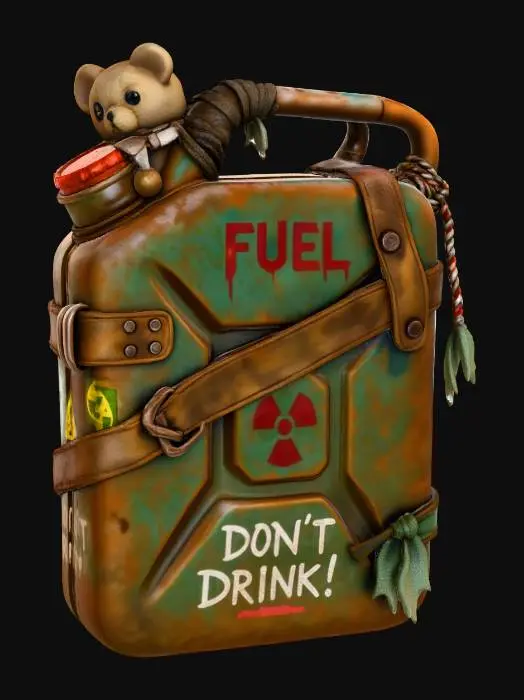 3D model for Post-Jerrycan