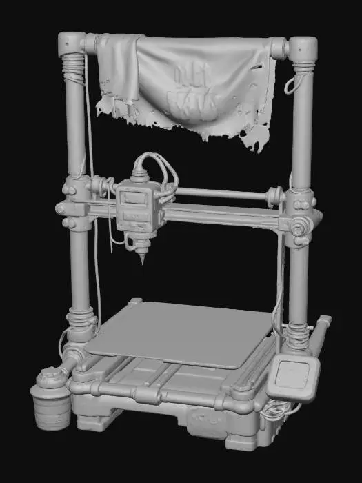 3D model for Post-3D Printer