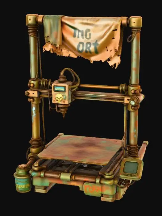 3D model for Post-3D Printer