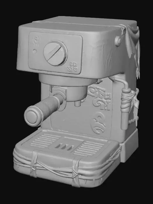 3D model for Post-Espresso Machine