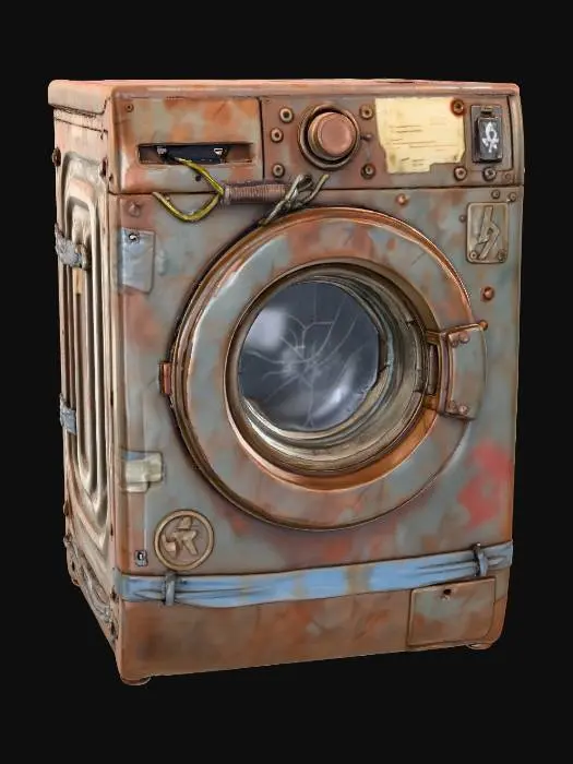 3D model for Post-Washing Machine