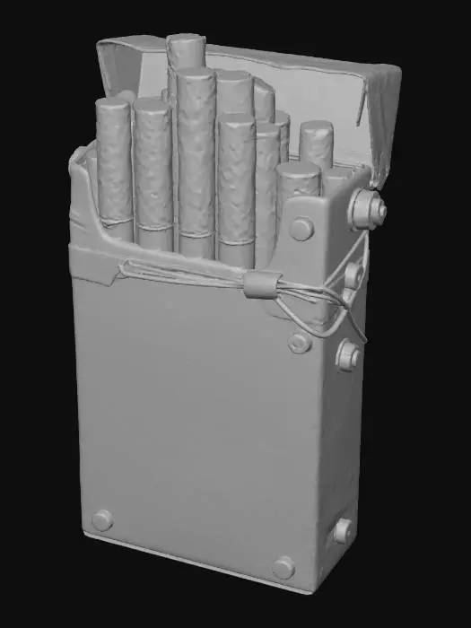 3D model for Post-Cigarette Pack