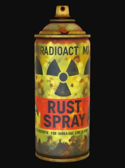 3D model for Post-Graffiti Spray