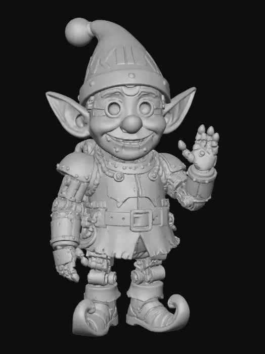 3D model for Elfbot, #Christmas2025#
