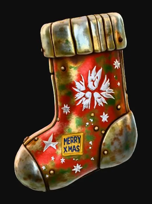3D model for Christmas Sock, #Christmas2025#