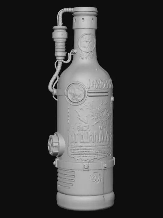 3D model for Wine Bottle, #Christmas2025#