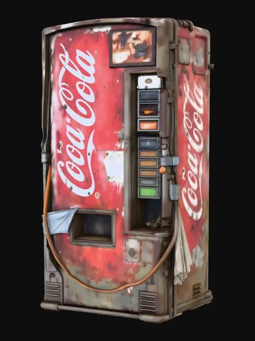 3D model for Post-Soda Vending Machine
