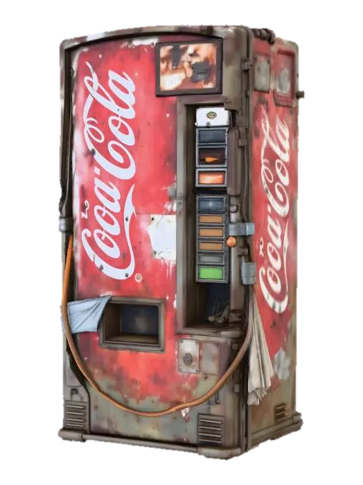 Post-Soda Vending Machine - Urban 的 AI 生成 3D 模型