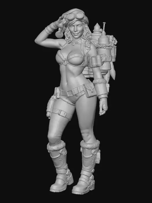 3D model for Steampunk Santa Helper, #Christmas2025#